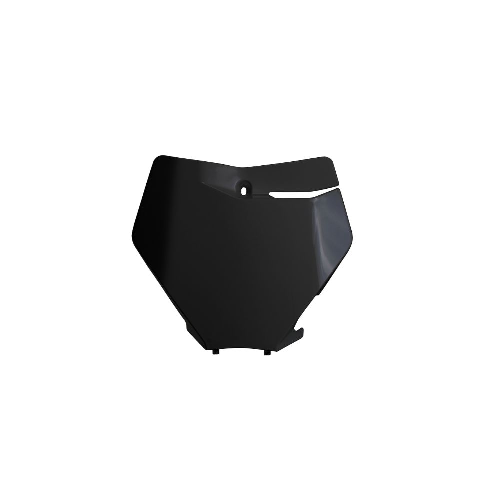 UFO Plast Tabella portanumero KTM 125 SX 2019-2022 anteriore Nero