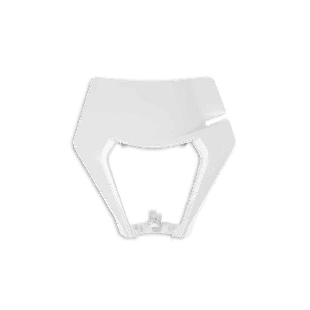 UFO Plast Plastica portafaro KTM 150 EXC 2020-2023 anteriore Bianco