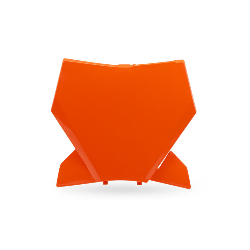 UFO Plast Tabella portanumero KTM 85 SX 2025-2026 anteriore Arancione