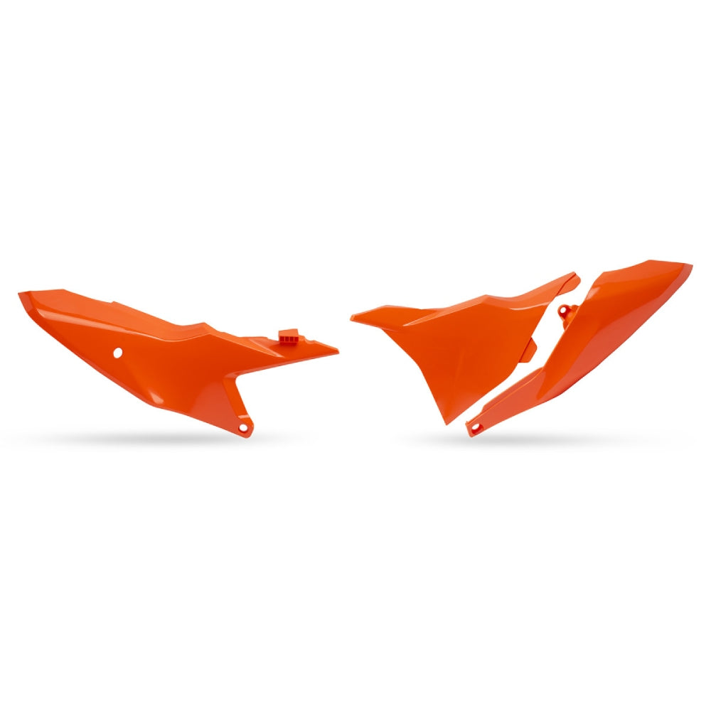 UFO Plast Fianchetti laterali portanumero KTM 85 SX 2025-2026
