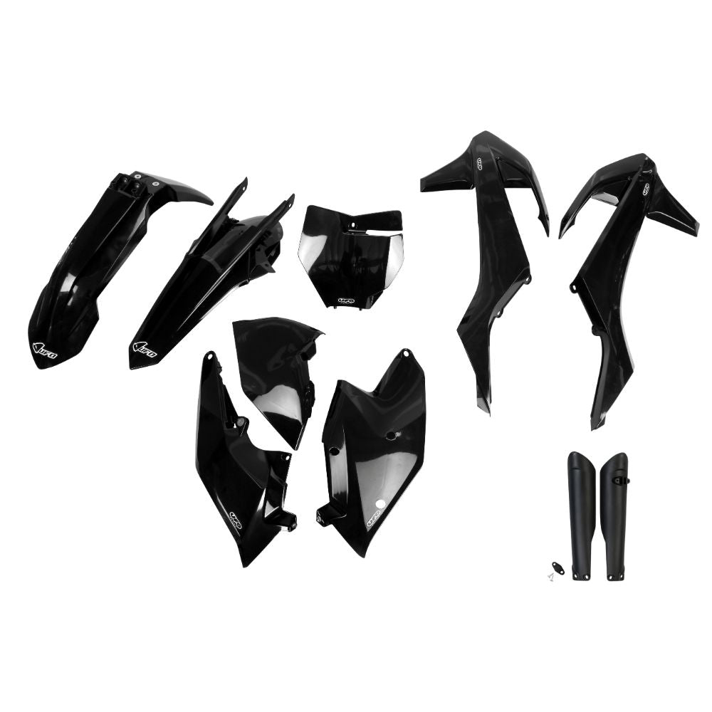 UFO Plast Kit plastiche completi KTM 125 SX 2016-2018 Nero