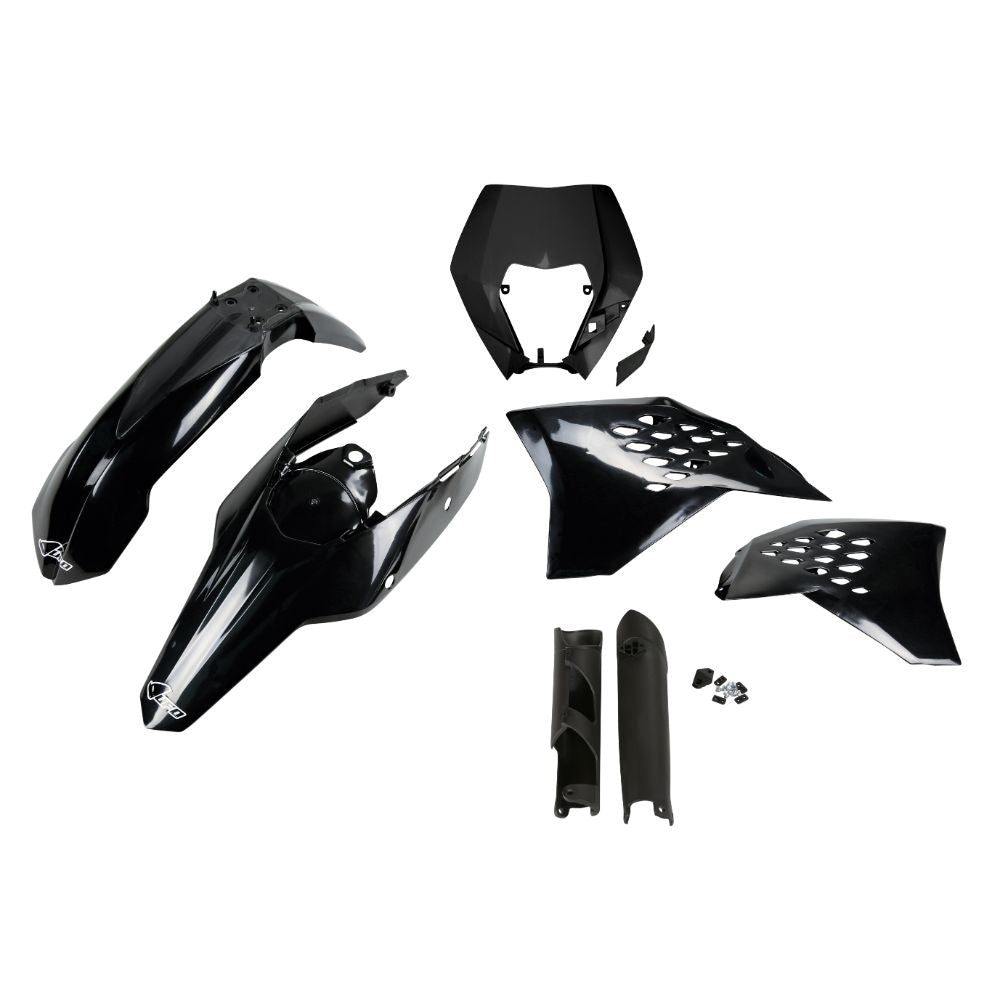 UFO Plast Kit plastiche completi KTM 125 EXC 2009-2011 Nero