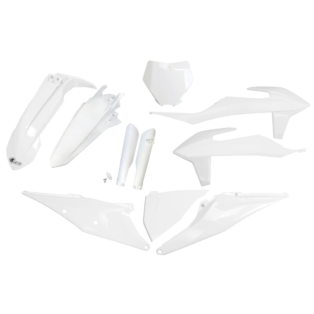 UFO Plast Kit plastiche completi KTM 125 SX 2019-2019 Bianco