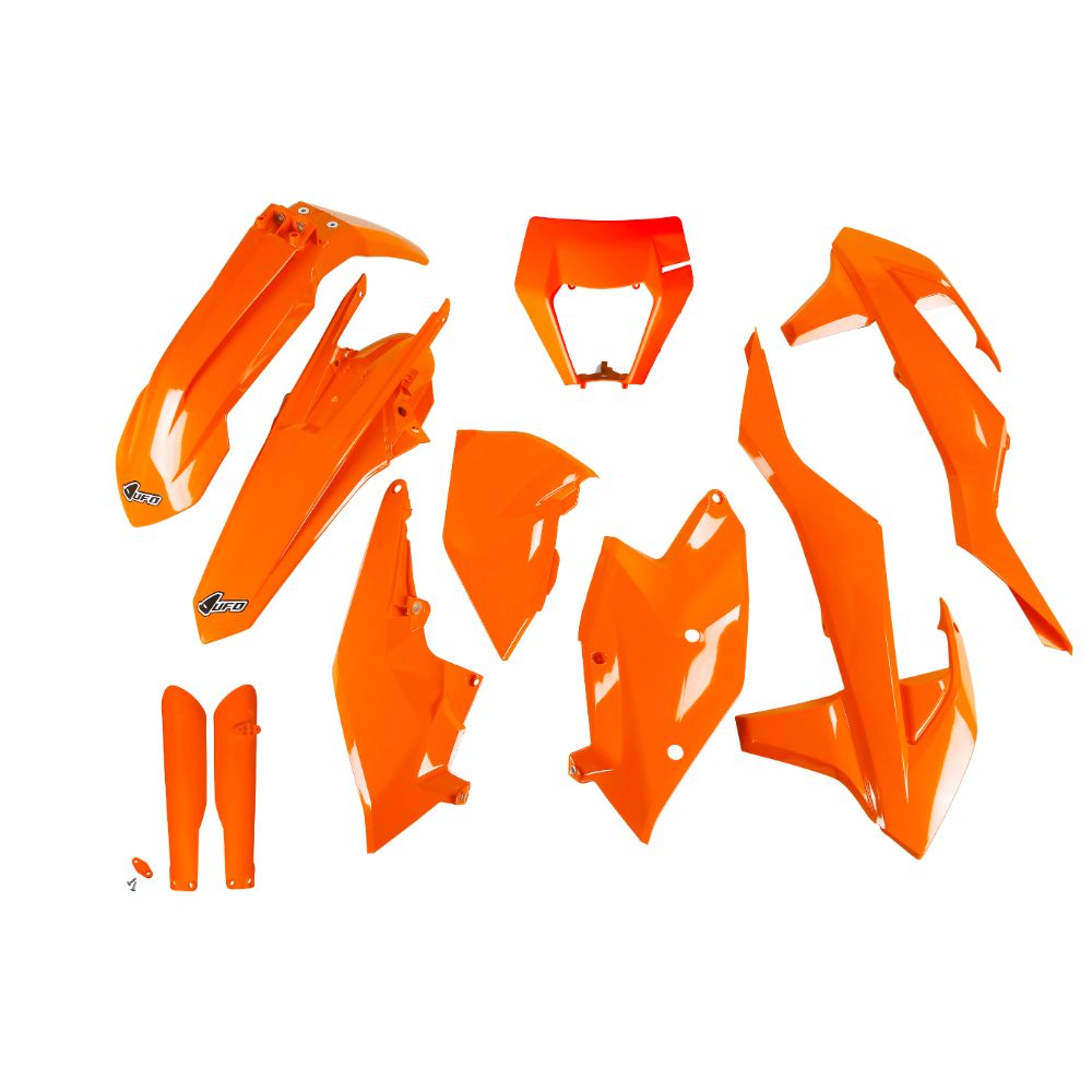 UFO Plast Kit plastiche completi KTM 125 XC-W 2017-2019 Arancione