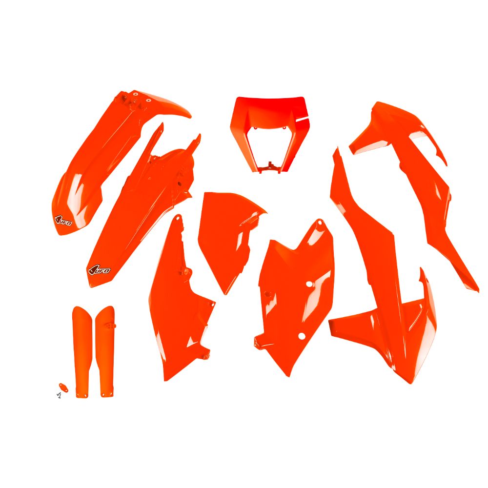 UFO Plast Kit plastiche completi KTM 125 XC-W 2017-2019 Arancione