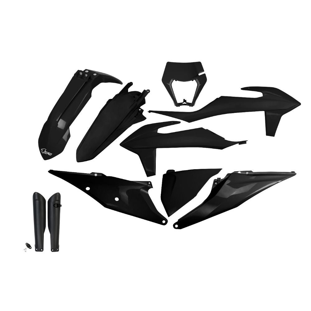 UFO Plast Kit plastiche completi KTM 150 EXC 2020-2023 Nero