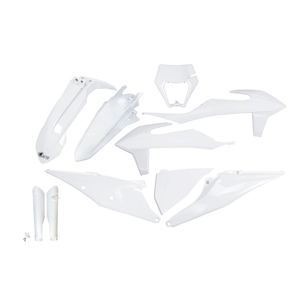 UFO Plast Kit plastiche completi KTM 150 EXC 2020-2023 Bianco