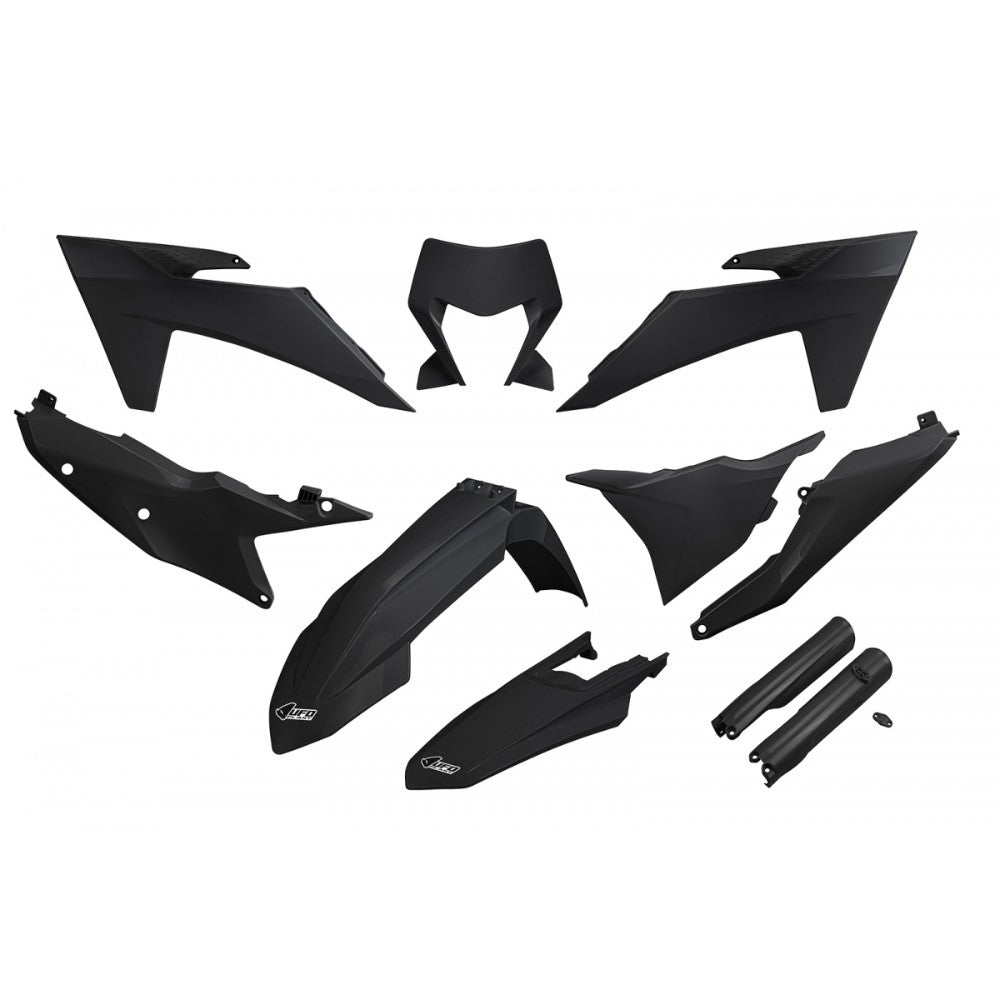 UFO Plast Kit plastiche completi KTM 150 EXC 2024-2025 Nero