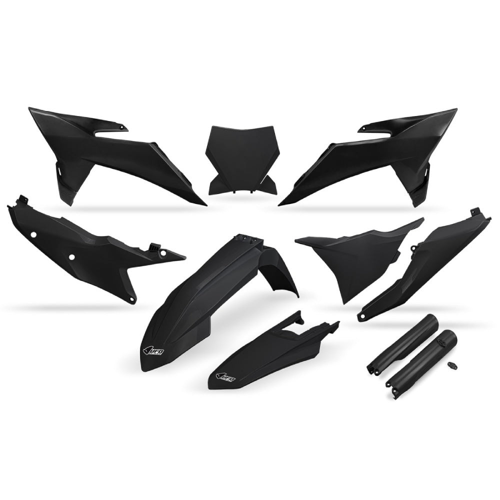 UFO Plast Kit plastiche completi KTM 125 SX 2025-2026 Nero