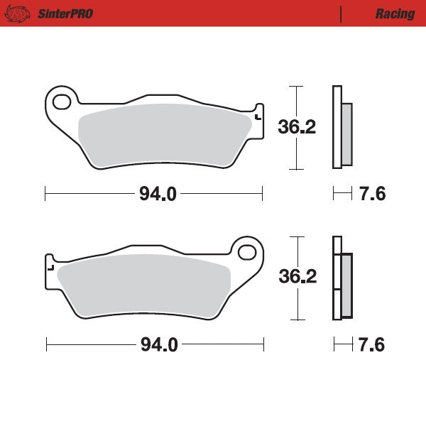 Moto Master Pastiglie freno Ducati DESMO 450 MX 2025-2025