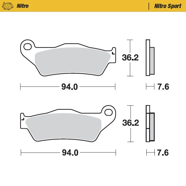 Moto Master Pastiglie freno Ducati DESMO 450 MX 2025-2025