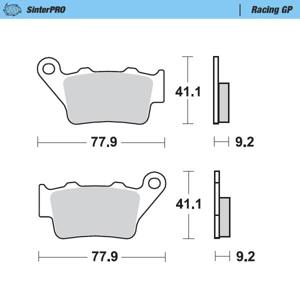 Moto Master Pastiglie freno GasGas 125 EC 1997-1999
