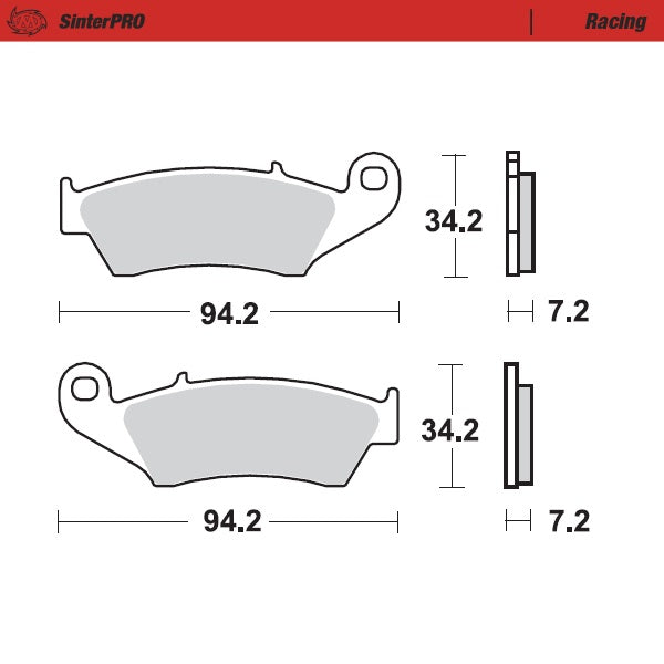 Moto Master Pastiglie freno Beta RR 125 2T 2018-2025