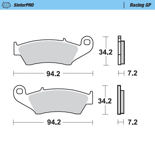 Moto Master Pastiglie freno Beta RR 125 2T 2018-2025