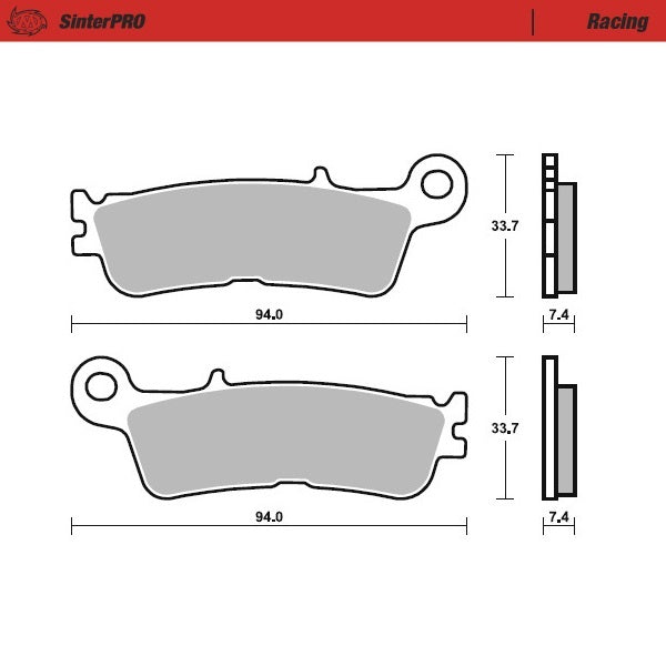 Moto Master Pastiglie freno Fantic 125 XE 2023-2025