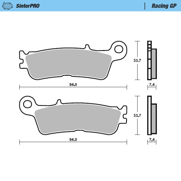 Moto Master Pastiglie freno Fantic 125 XE 2023-2025
