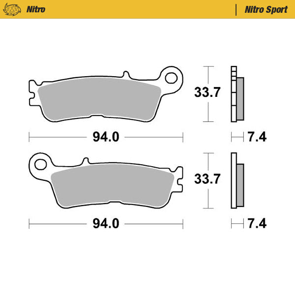 Moto Master Pastiglie freno Fantic 125 XE 2023-2025