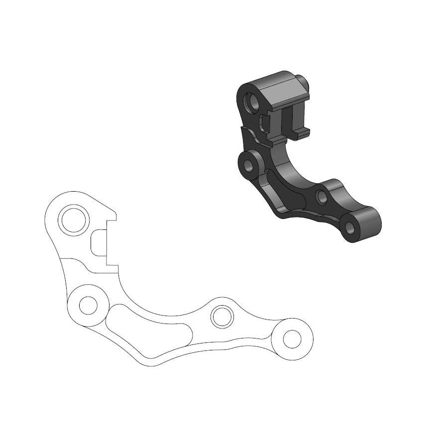 Moto Master Distanziali pinza freno Honda CRF 250 R 2019-2025 270 mm anteriore