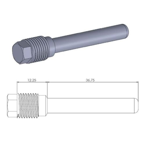Moto Master Perno pastiglie pinza freno GasGas 250 EC 2014-2020