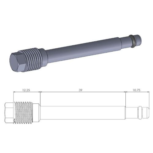 Moto Master Perno pastiglie pinza freno Honda CR 125 2002-2007