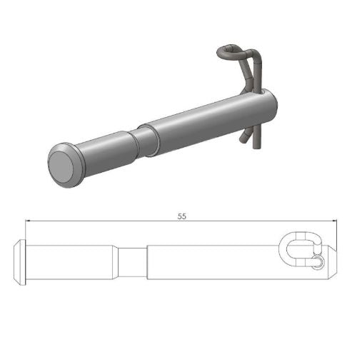 Moto Master Perno pastiglie pinza freno Husqvarna 150 TE 2020-2021 anteriore