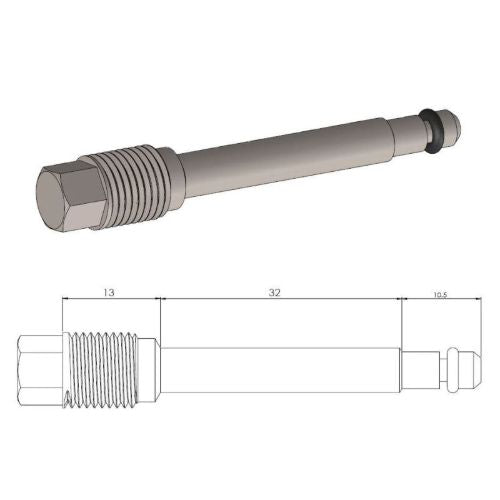 Moto Master Perno pastiglie pinza freno Honda CRF 250 RX 2019-2026 anteriore