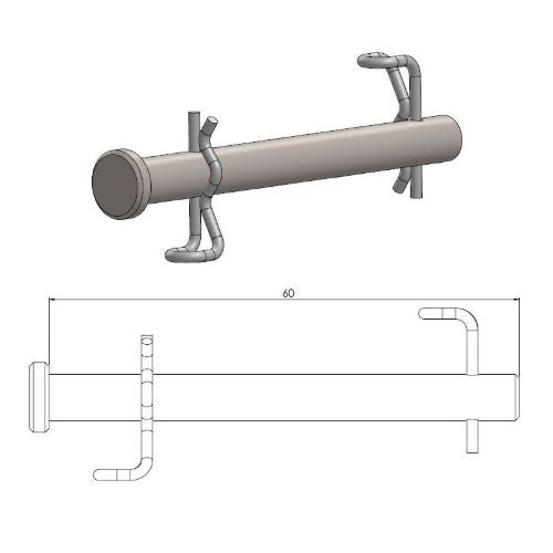 Moto Master Perno pastiglie pinza freno GasGas 65 MC 2023-2025 anteriore