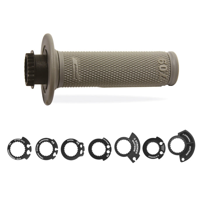 Pro Grip Manopole Lock-On (KIT) Universale Grigio