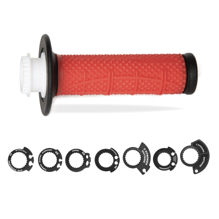Pro Grip Manopole Lock-On (KIT) Universale Rosso