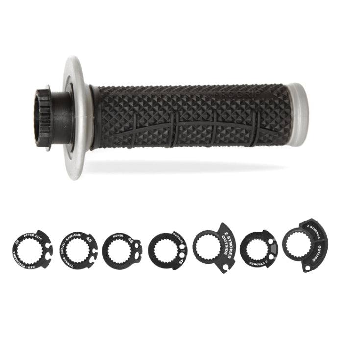 Pro Grip Manopole Lock-On (KIT) Universale Grigio