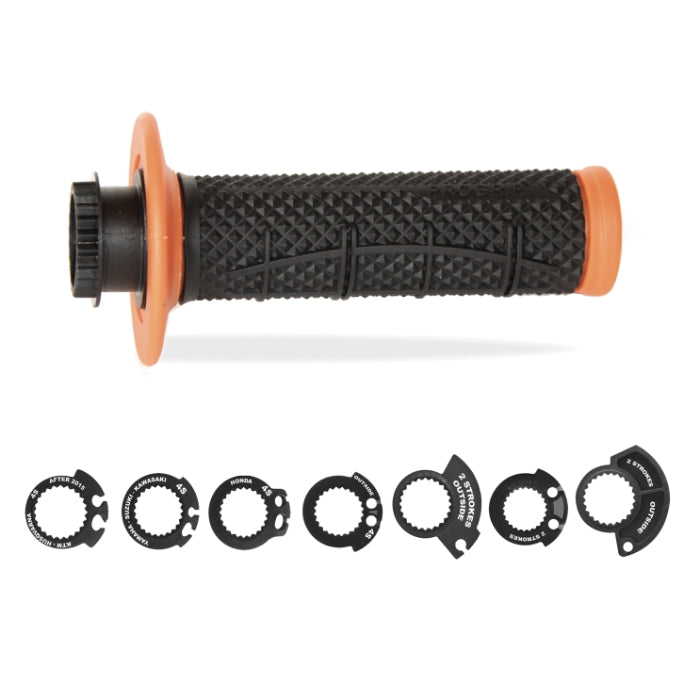 Pro Grip Manopole Lock-On (KIT) Universale Arancione
