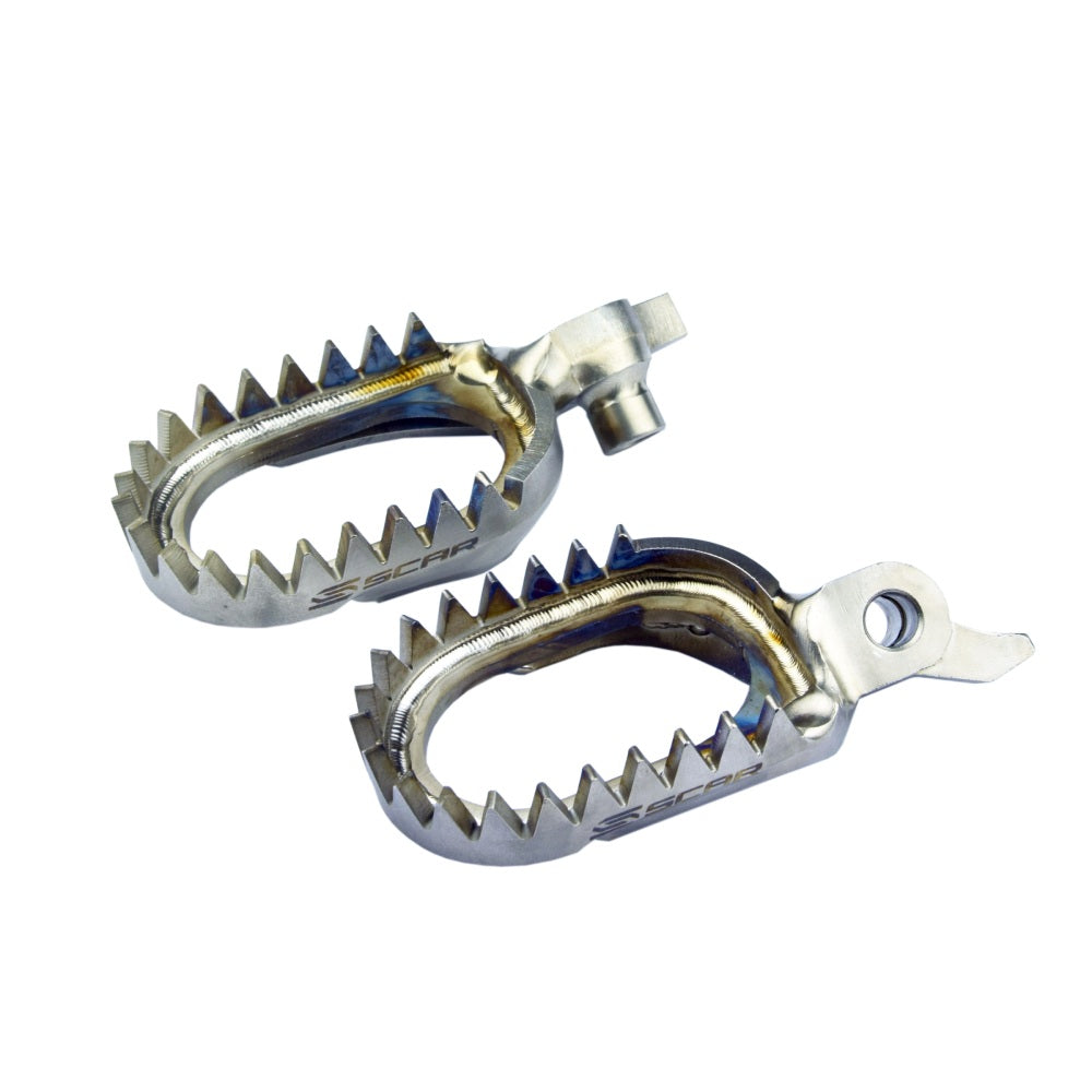 Scar Racing Pedane maggiorate in titanio Fantic 250 XXF 2025-2025