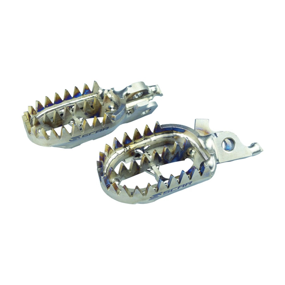 Scar Racing Pedane maggiorate in titanio Honda CR 125 2002-2007