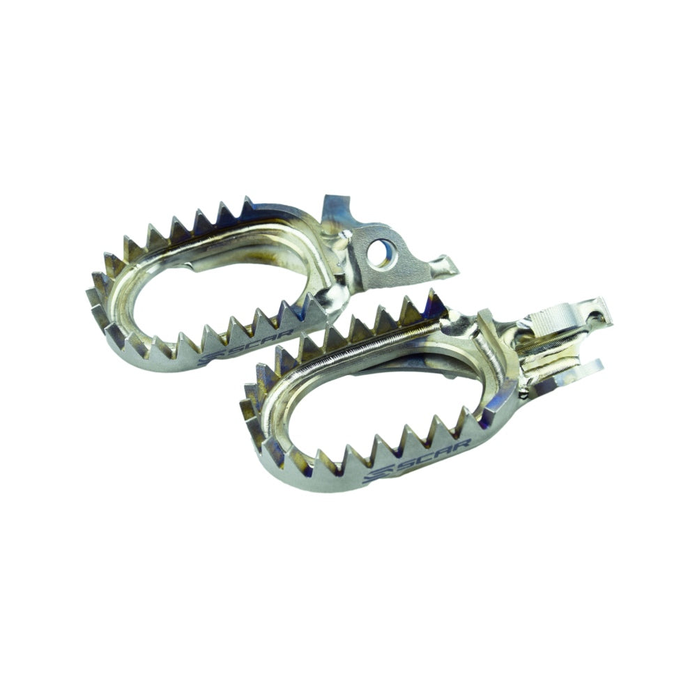Scar Racing Pedane maggiorate in titanio Honda CR 250 2002-2007