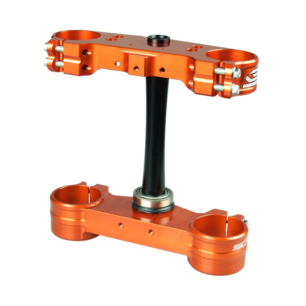 Scar Racing Piastra di sterzo GasGas 250 EC 2024-2025 Arancione