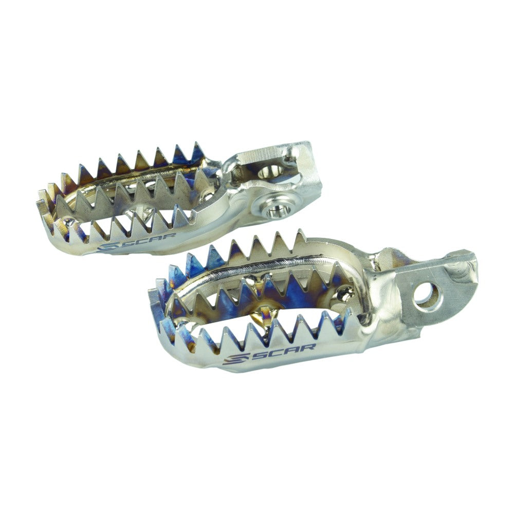 Scar Racing Pedane maggiorate in titanio GasGas 125 MC 2021-2023