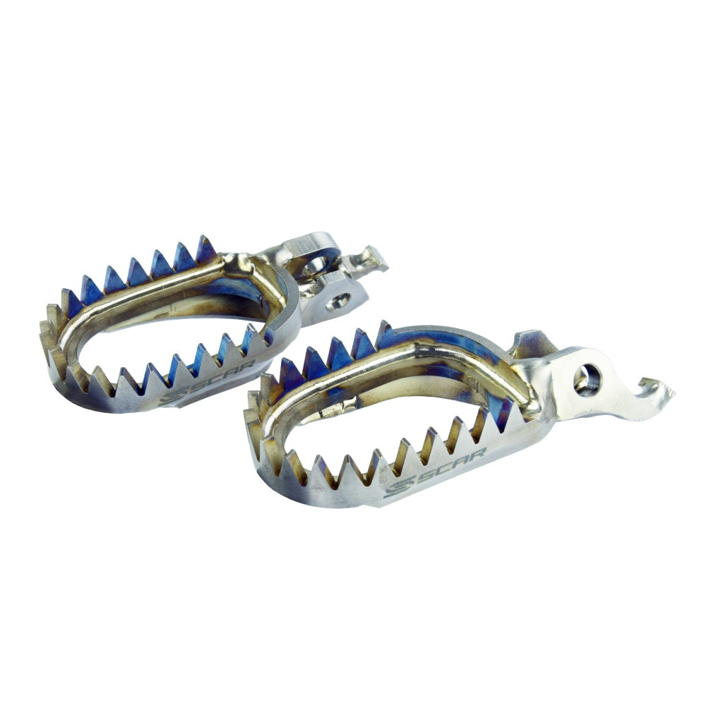 Scar Racing Pedane maggiorate in titanio TRIUMPH TF 450 RC 2025-2025