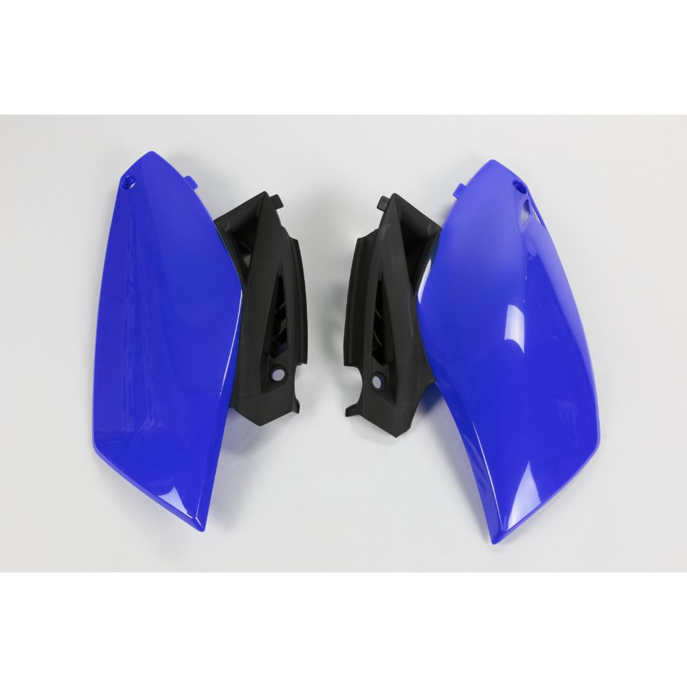 UFO Plast Fianchetti laterali portanumero Yamaha YZ 250 F 2010-2013 Blu