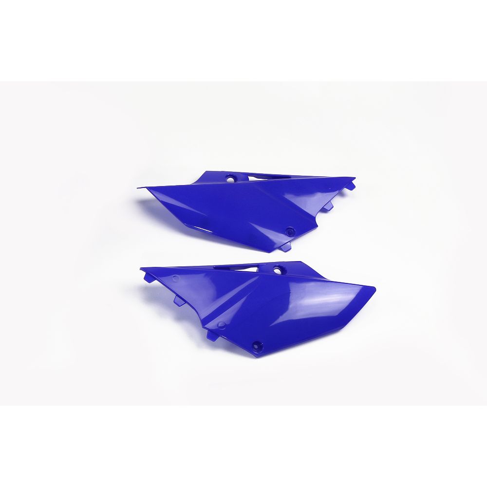 UFO Plast Fianchetti laterali portanumero Yamaha YZ 125 2015-2021 Blu