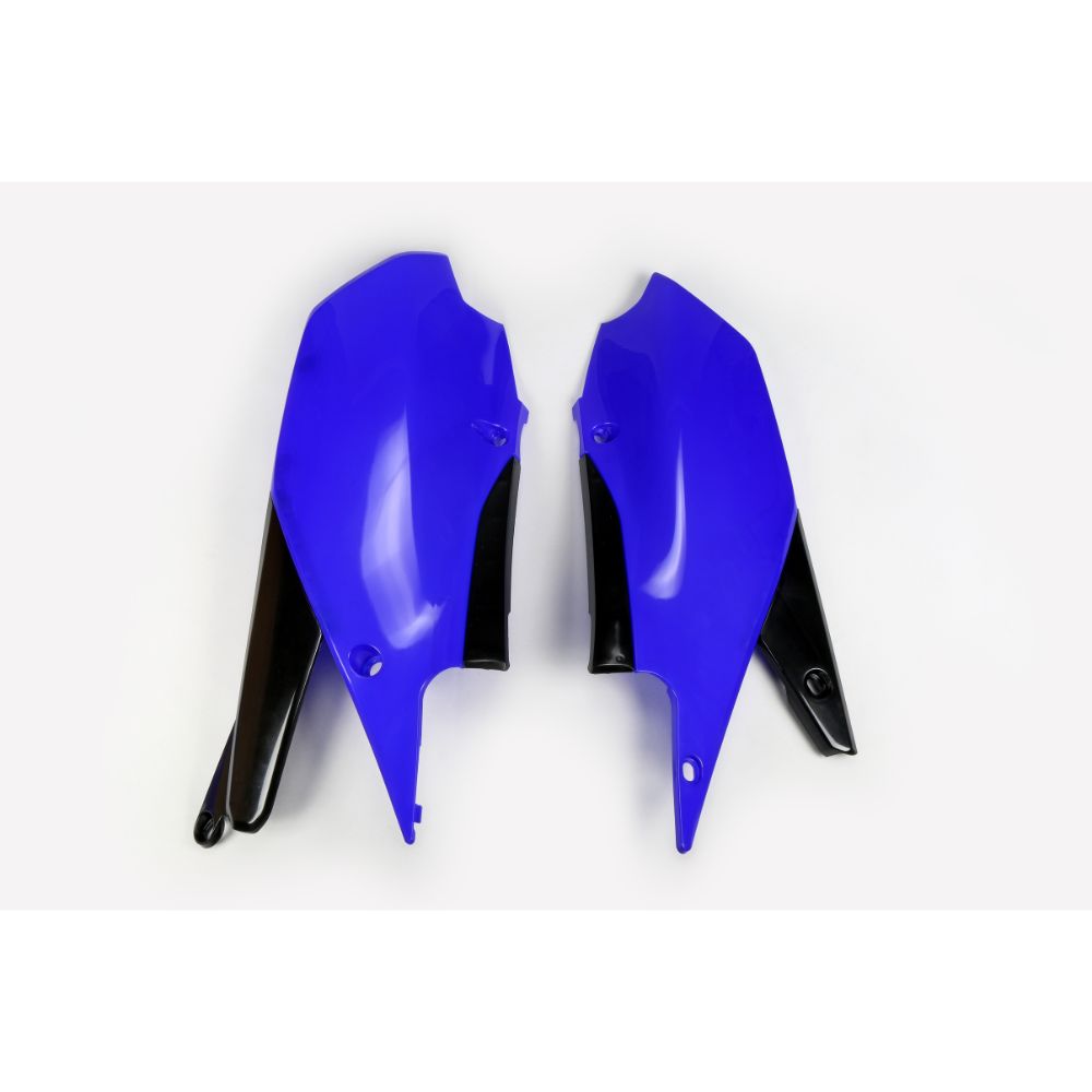 UFO Plast Fianchetti laterali portanumero Yamaha WR 250 F 2020-2024 Blu