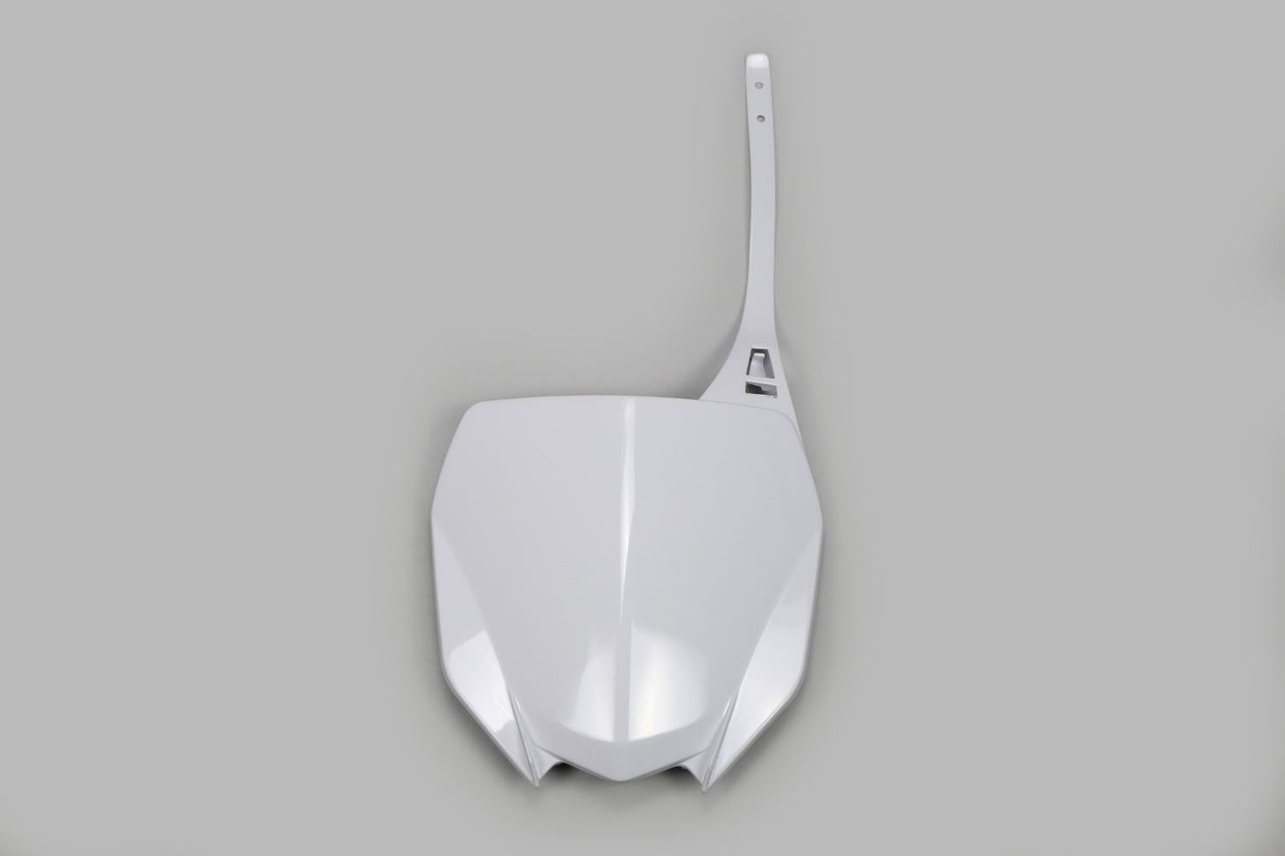 UFO Plast Tabella portanumero Yamaha YZ 125 2022-2026 anteriore Bianco