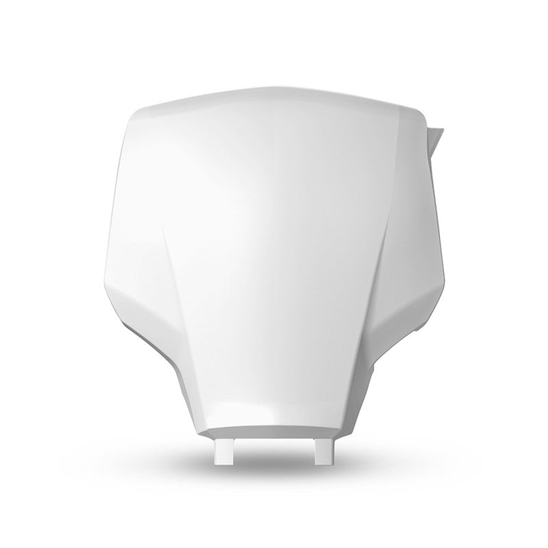 UFO Plast Tabella portanumero Yamaha YZ 450 F 2026-2026 anteriore Bianco
