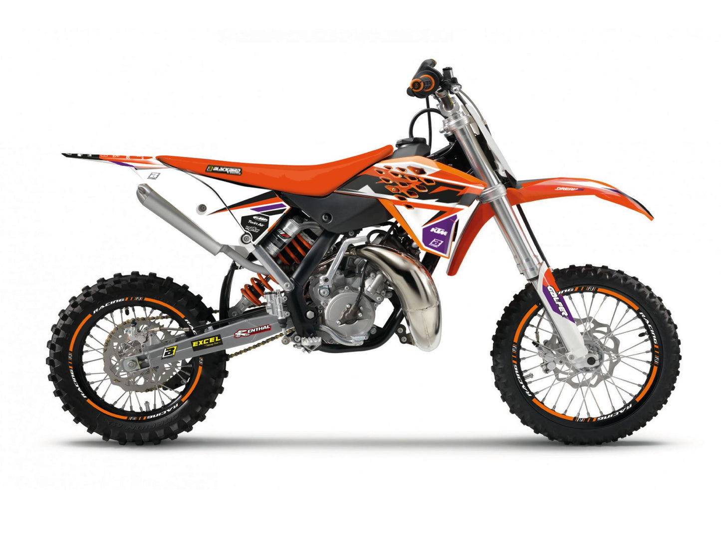 Kit Adesivi Dream 5 Blackbird Ktm SX 65 2009-2015
