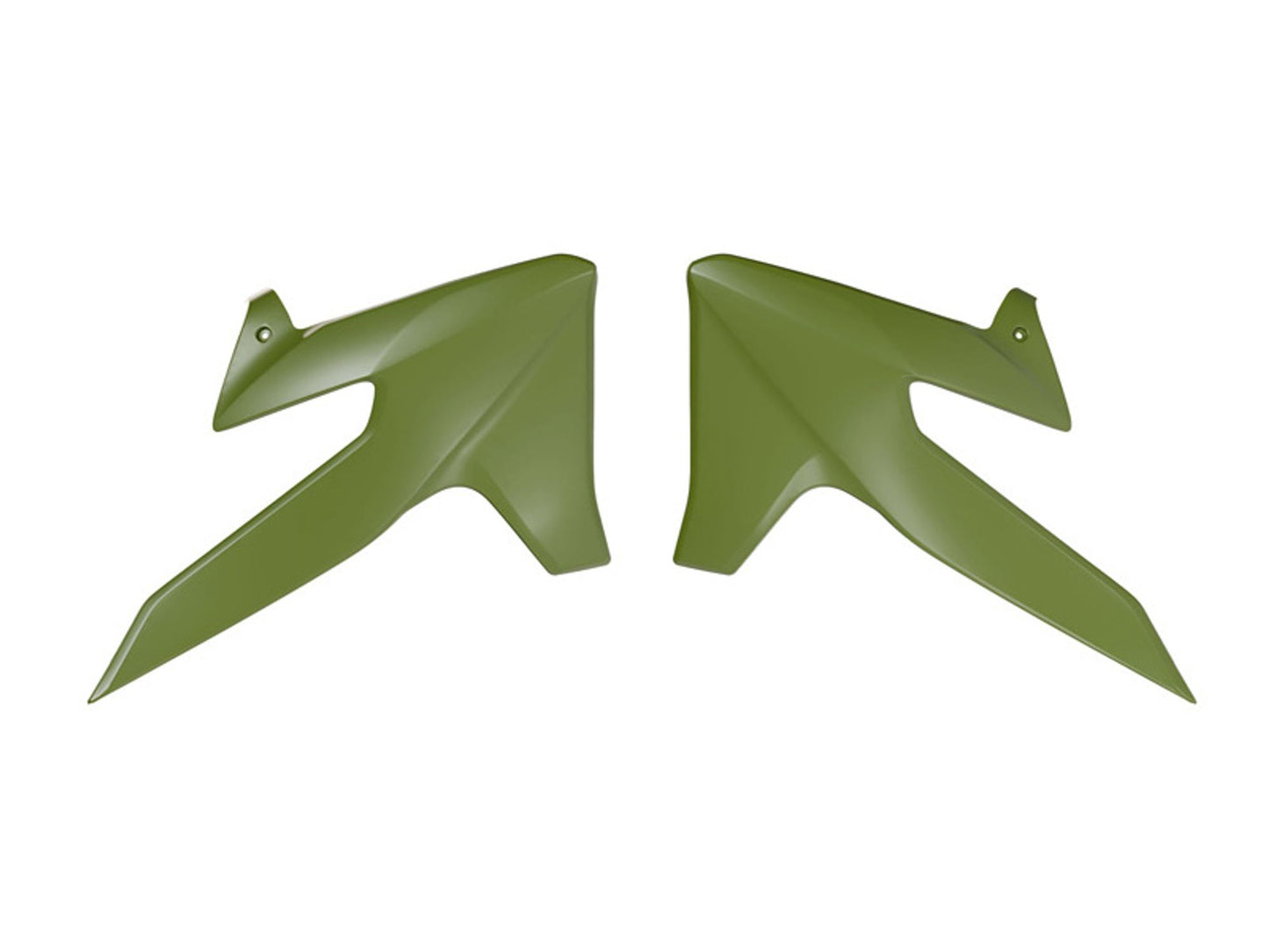 Convogliatori Racetech TRIUMPH TF 250/450 2024-2026 VERDE MILITARE