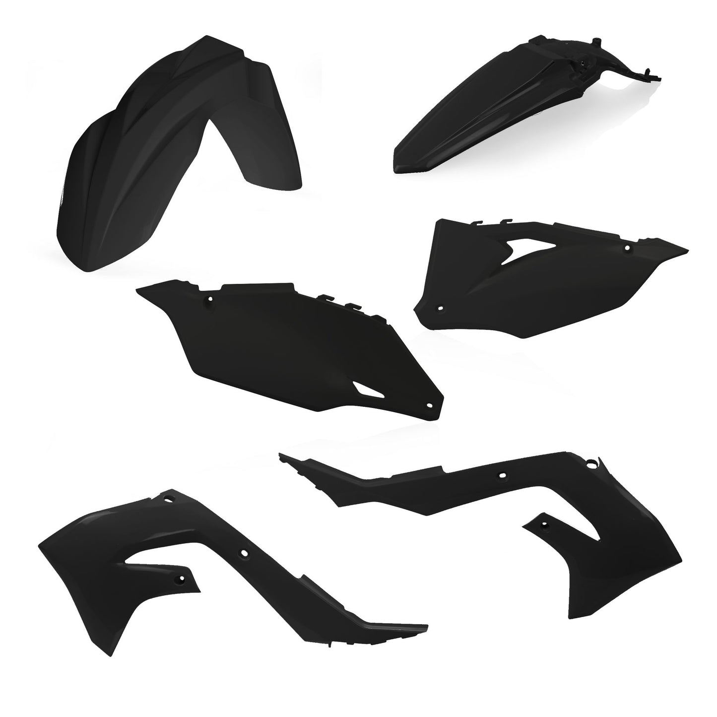 KIT PLASTICHE KAWASAKI KXF450 2019 ACERBIS NERO