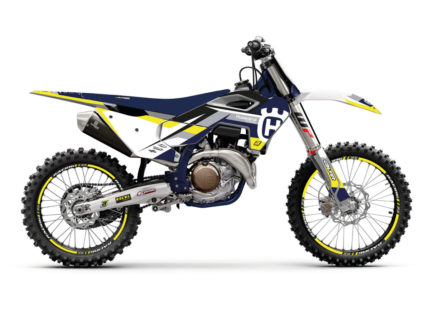 Kit Adesivi Dream 5 Chrome Blackbird Husqvarna TE 300 2024-2026
