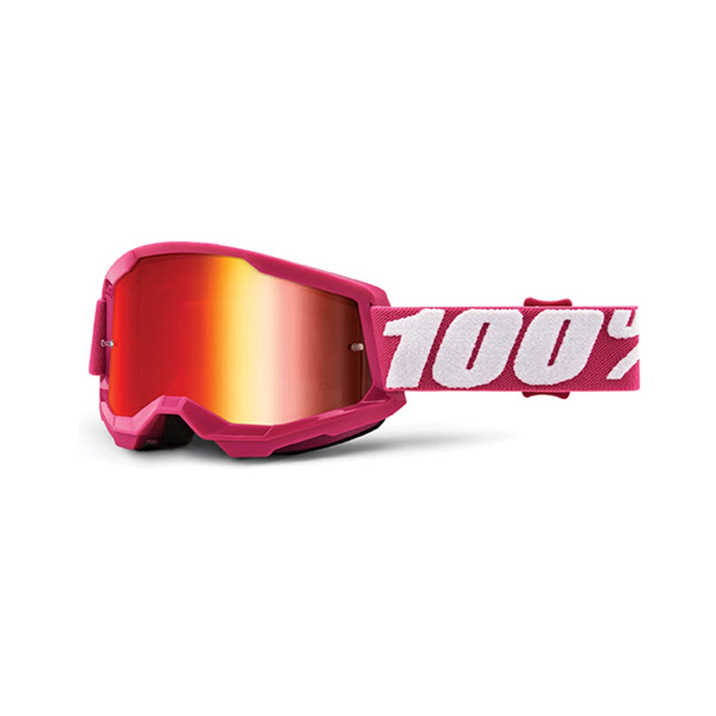 MASCHERA 100% STRATA 2 FLETCHER - LENTE A SPECCHIO ROSSA