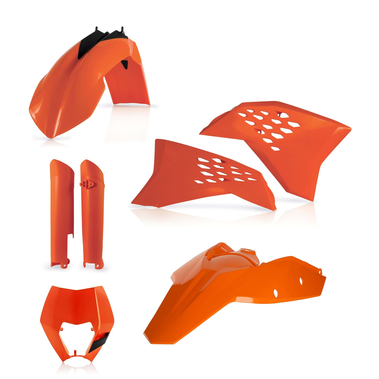 KIT COMPLETO KTM EXC 08-11 ACERBIS ARANCIONE