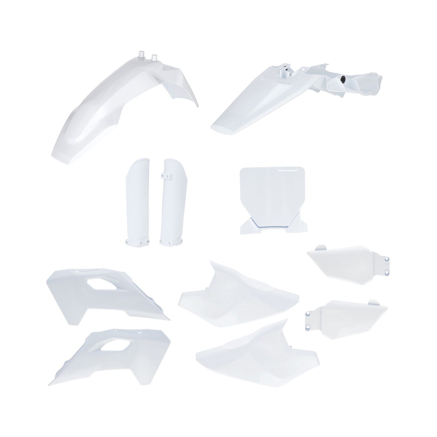 FULLKIT PLASTICA PER HU TC50 25 ACERBIS BIANCO