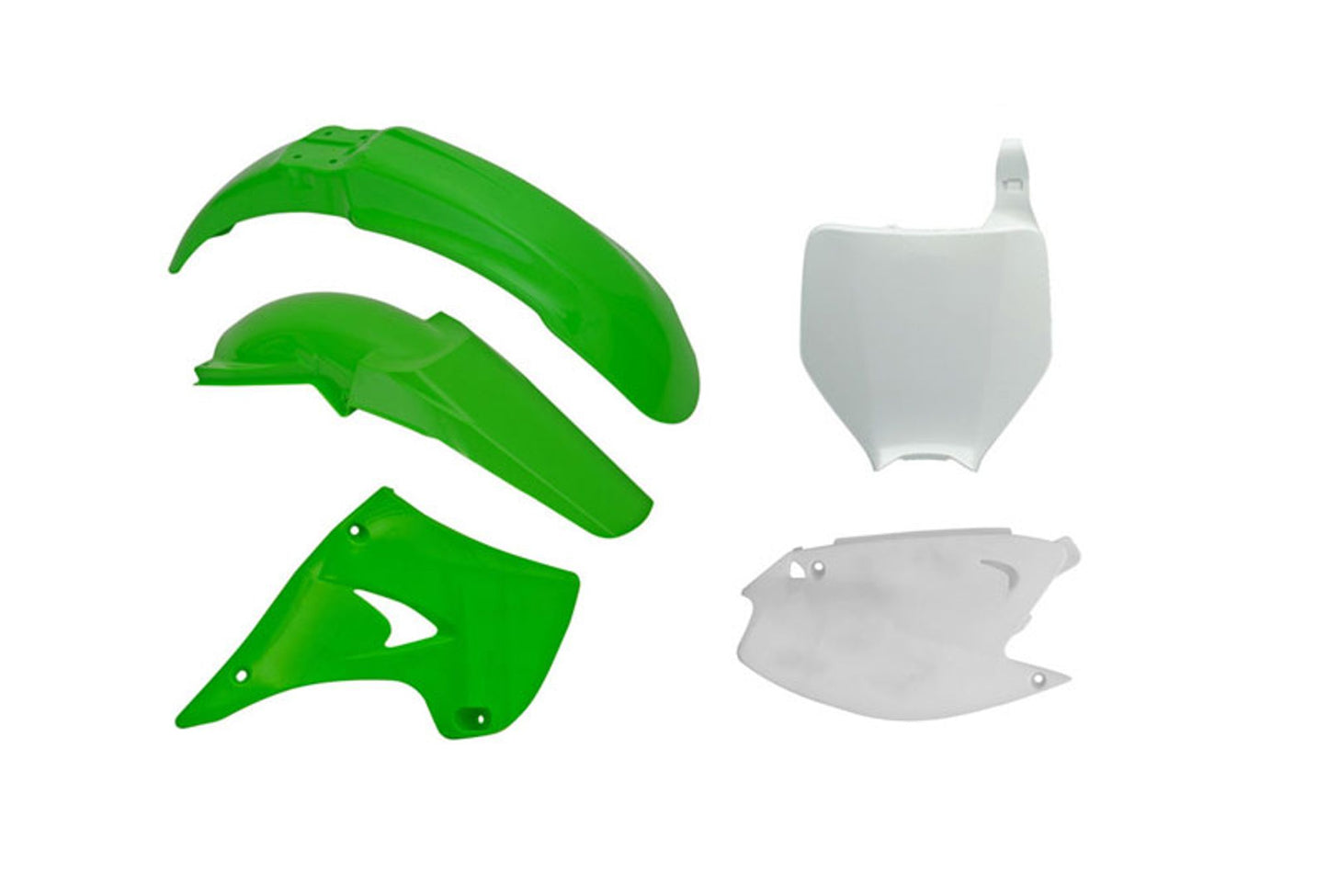 Kit Plastiche Racetech KAWASAKI KX 125/250 2003-2008 Kit COLORE ORIGINALE
